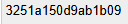 Decoded base64 hash segment